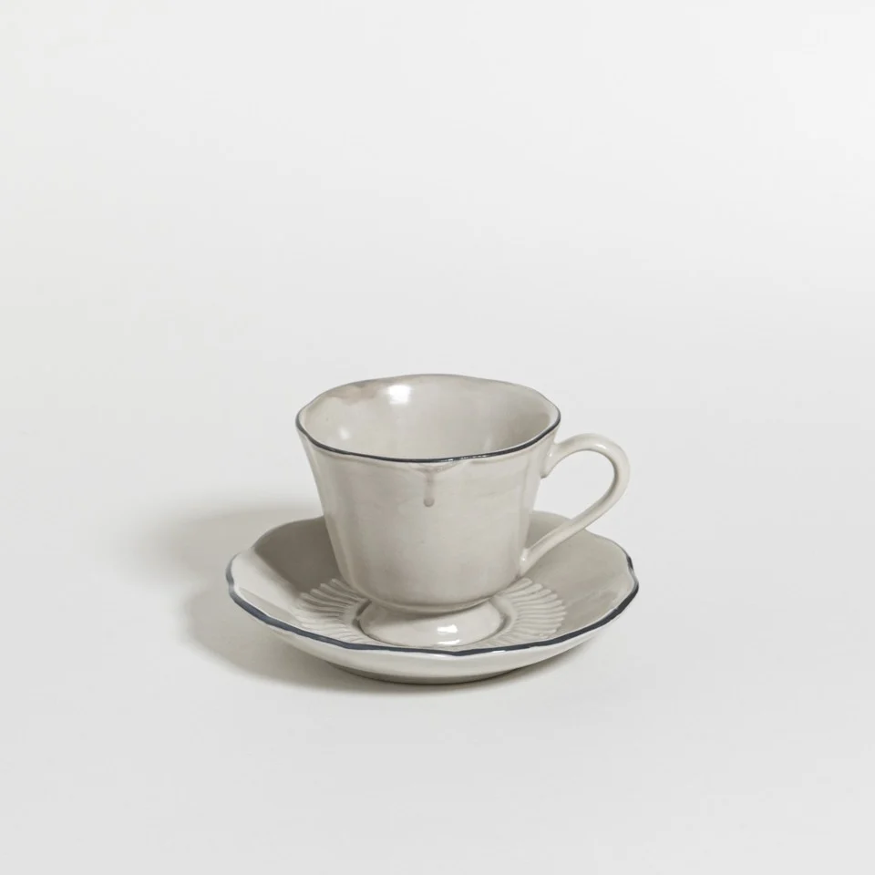 Table Attic Kop en Schotel 140 ml Seabass