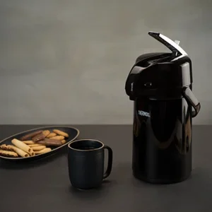 Pompthermos zwart