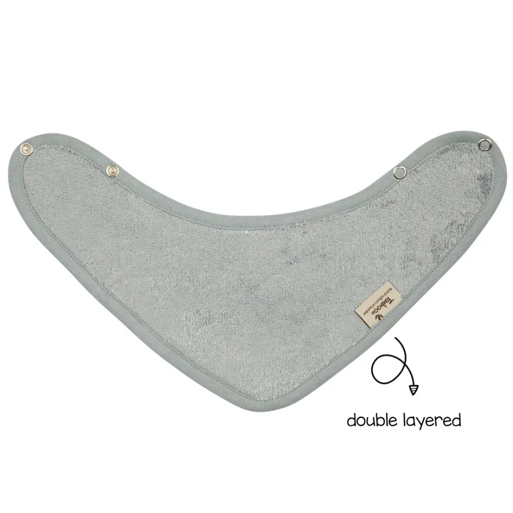 Timboo Bandana slabben 36x20cm - Extra zacht - Moon Blue