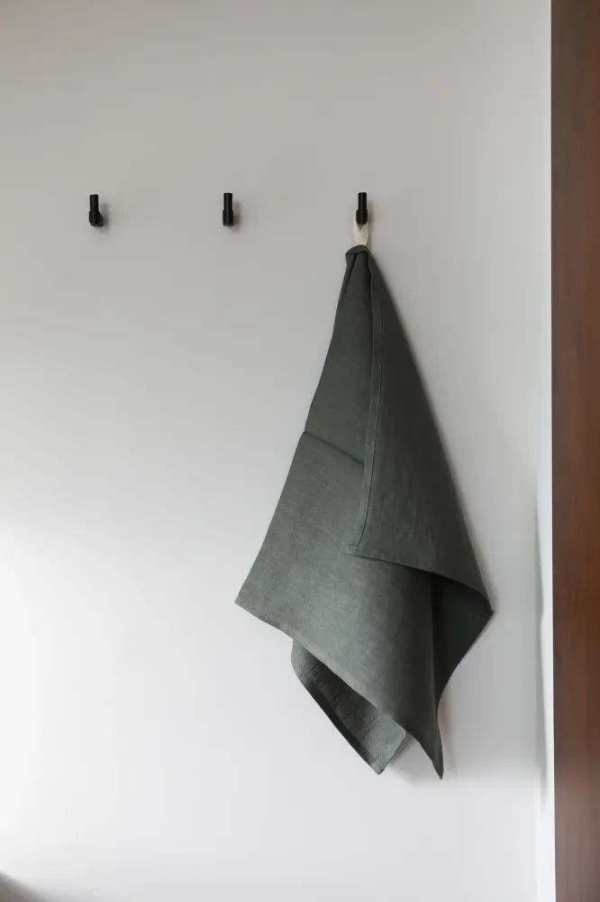 Groen 100% Linnen theedoek Timeless Linen