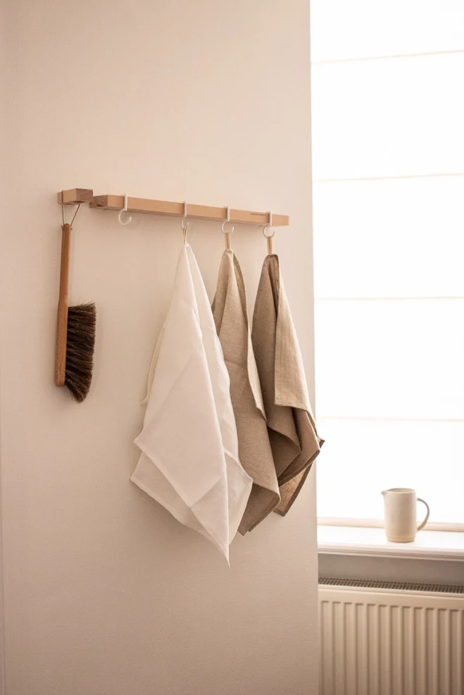 Groen 100% Linnen theedoek Timeless Linen