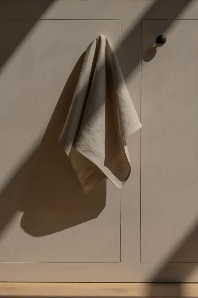 Groen 100% Linnen theedoek Timeless Linen
