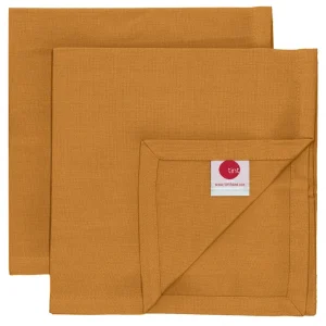 Tint Uni Giftset 2 Servetten 45X45cm Almond almond 100 % katoen