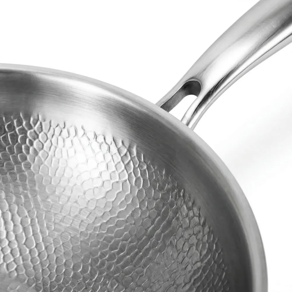 Titanium Kookpannenset - Gehamerd Design voor Alle Warmtebronnen