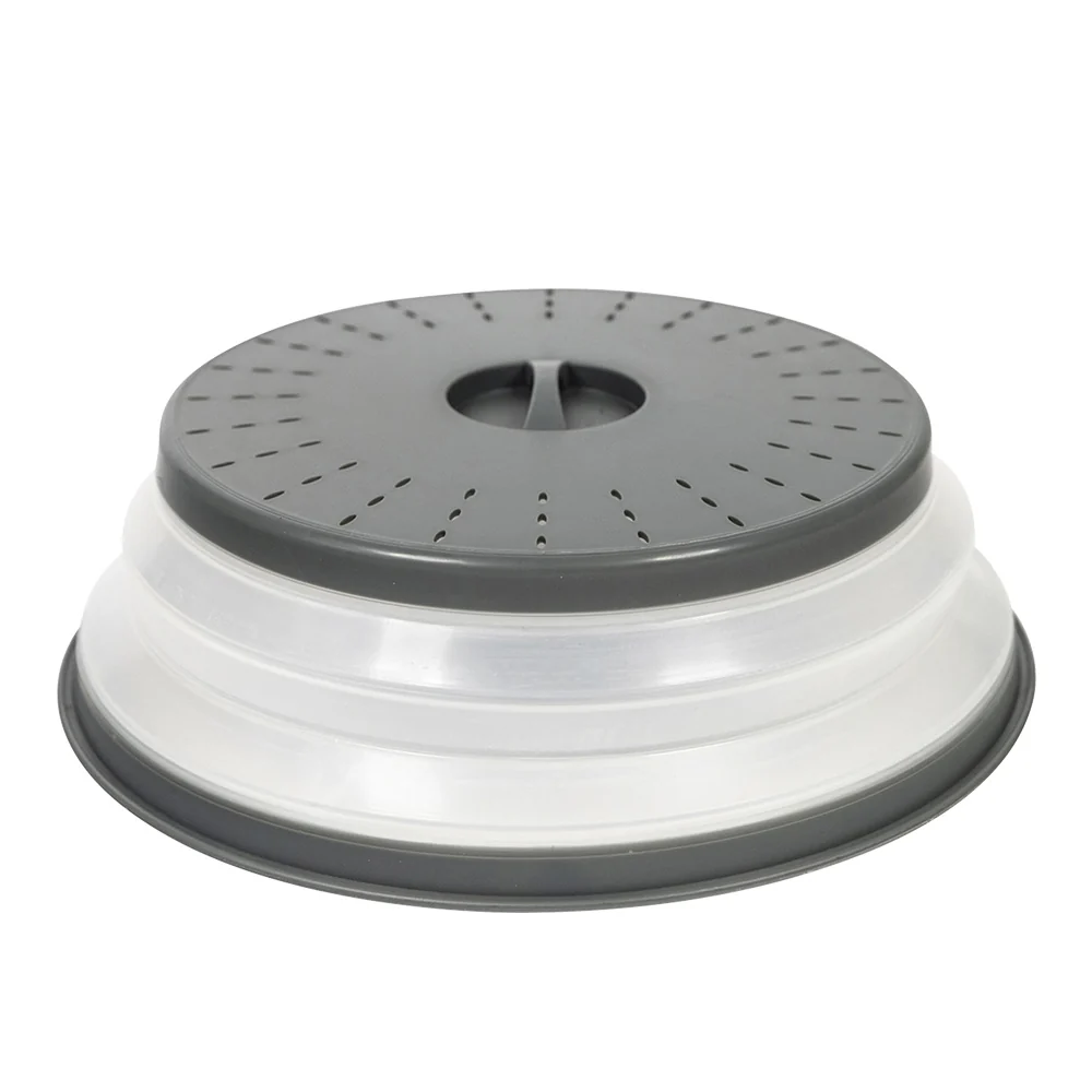 TOVOLO Microwave Inklapbare voedselbedekking 32 cm (houtskool)