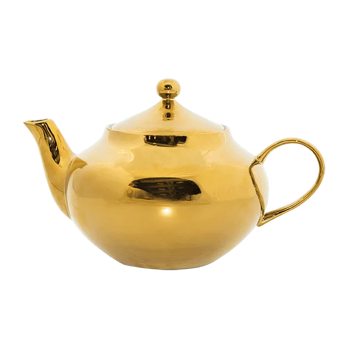 Good Morning Theepot 1250 ml - Goud Urban Nature Culture