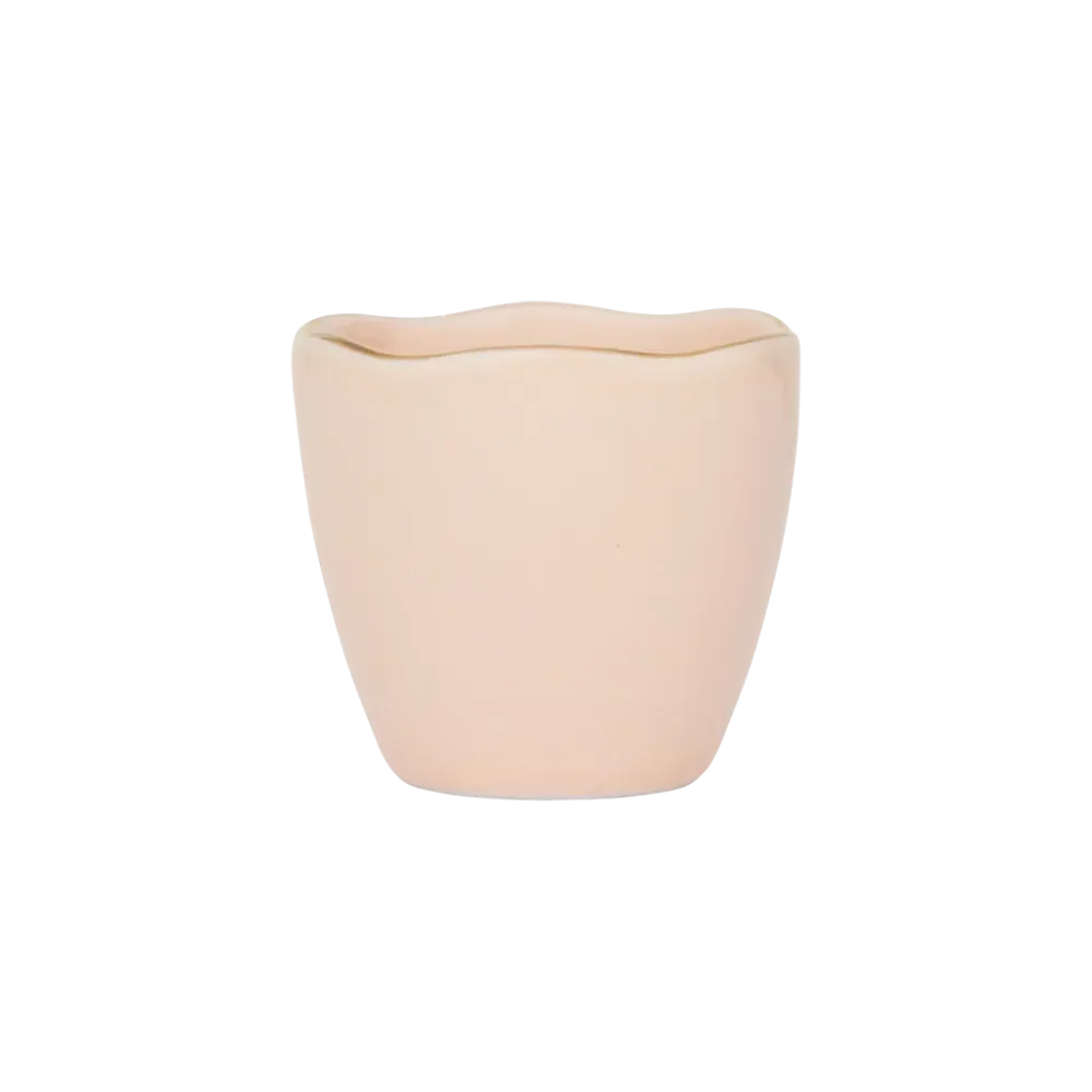Urban Nature Culture Good Morning eierdop - Old Pink - set van 2 - cadeauverpakking - 5x5cm