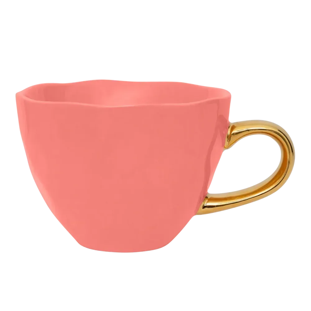 Urban Nature Culture Good Morning kopje Cappuccino/Tea - Burnt Coral - 11x8cm