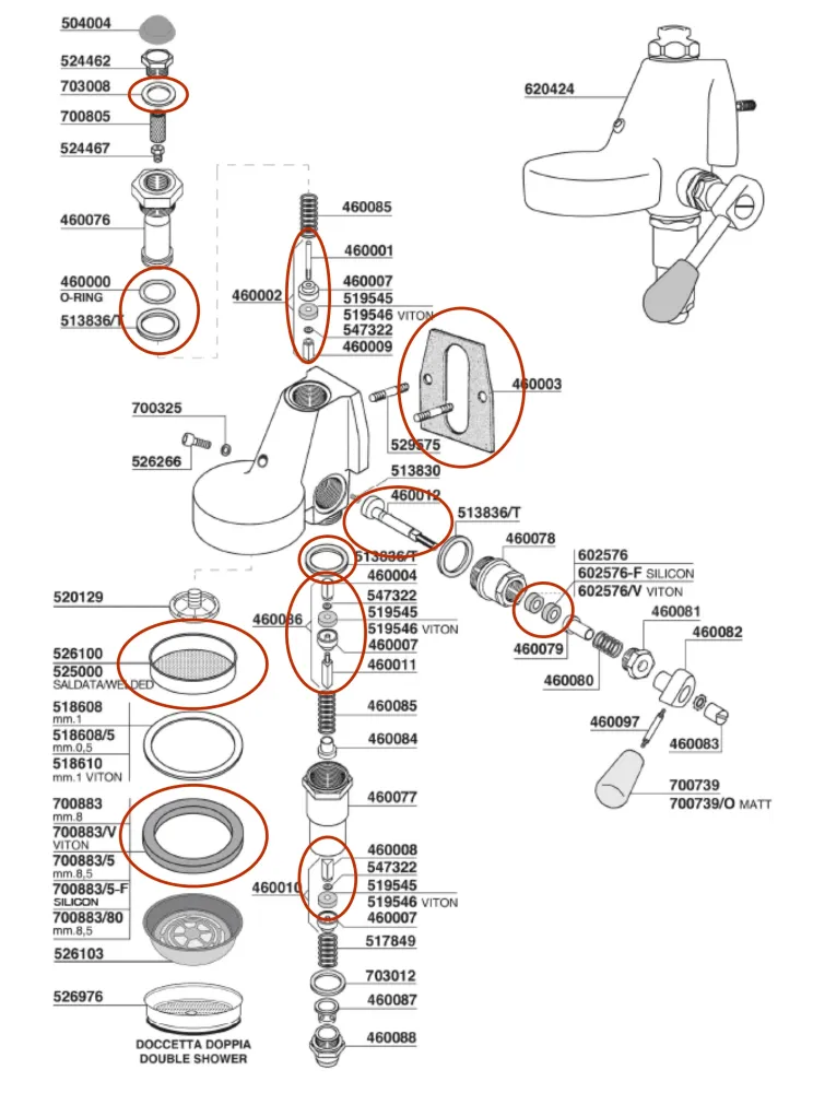 E61 Service Kit Compleet 8.5mm Van Pommeren