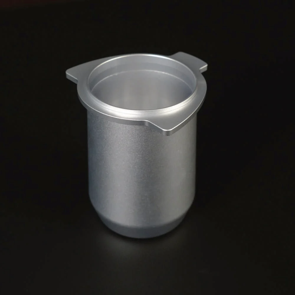 Van Pommeren - Doseerbeker Aluminium Zwart 54mm