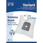 STOFZUIGZAK BOSCH/SIEMENS SMILY,ARRIVA,K 2XF MICROFIBER VARIANT