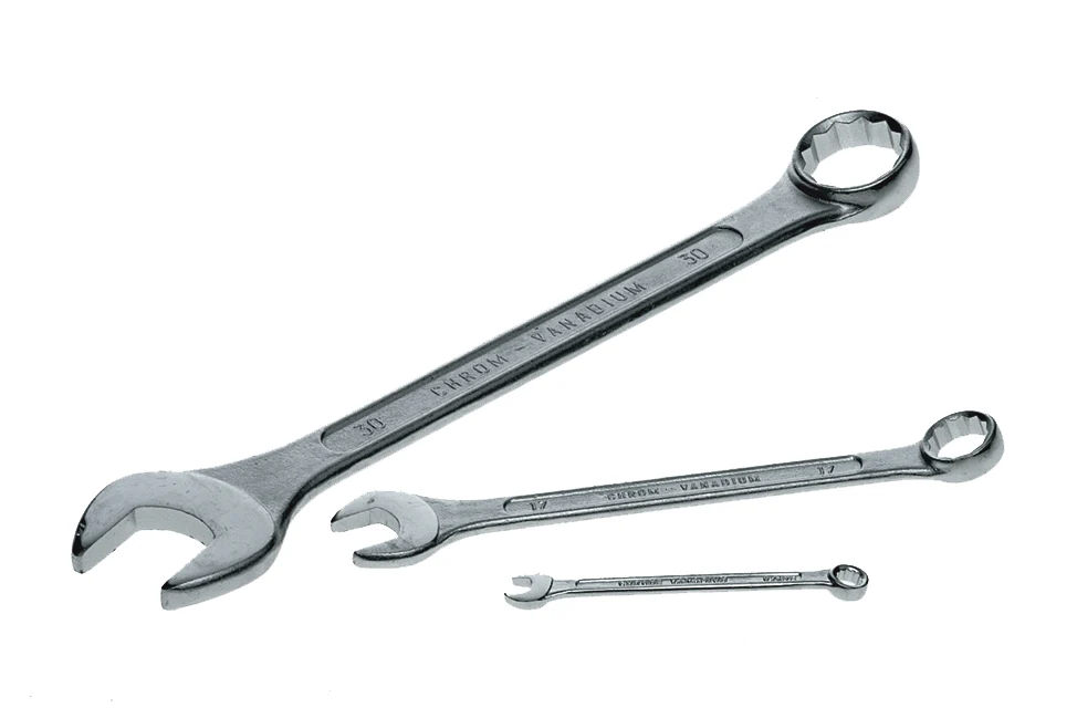 Ring-steeksleutel cv 10 mm varo