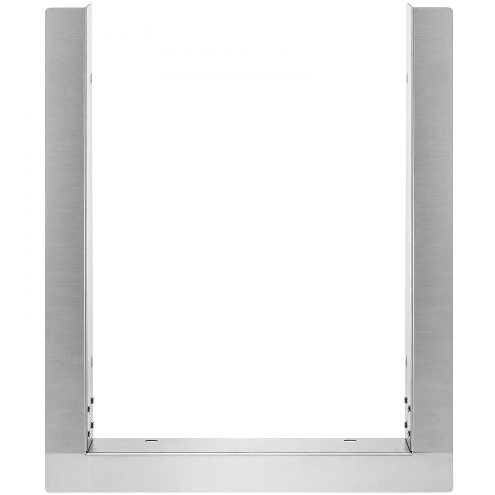 VEVOR BBQ Buitenkeuken Frame, 385x497x50 mm Buitenkeuken Producten, Zilver BBQ Grill Eiland Frame van Verdikt Roestvrij St...