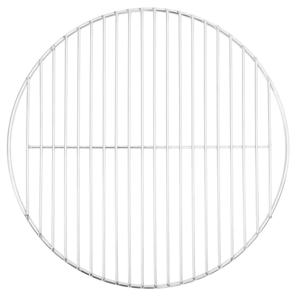 Barbecuerooster rond Ø40 cm 304 roestvrij staal vidaXL