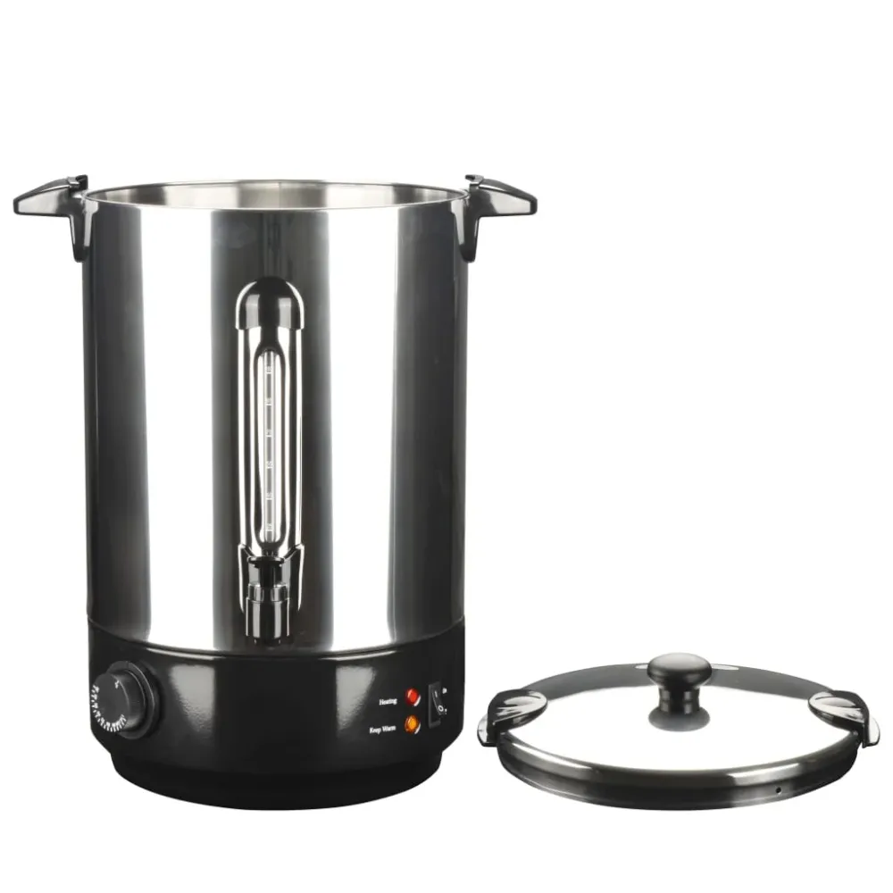 vidaXL Glühwein ketel 2500 W 15 L roestvrij staal