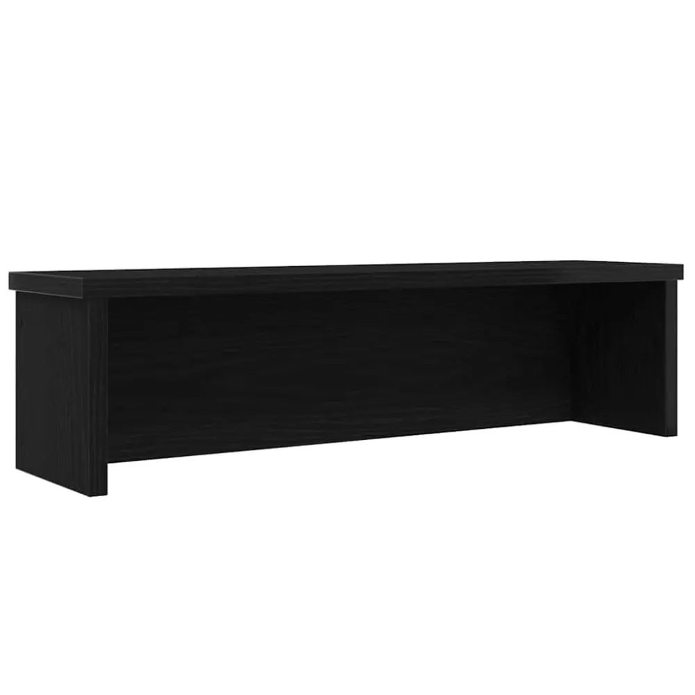 Keukenrek stapelbaar 50x15x16 cm bewerkt hout zwart vidaXL