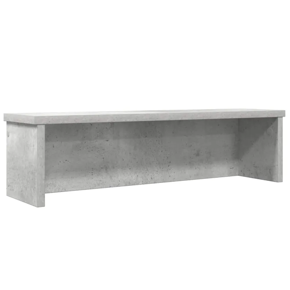 Keukenrek stapelbaar 60x15x16 cm bewerkt hout betongrijs vidaXL