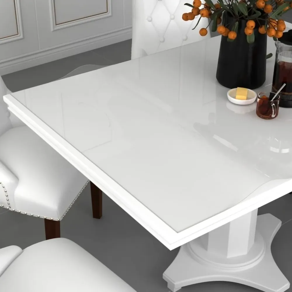 Tafelbeschermer 100x60 cm 1,6 mm PVC transparant vidaXL