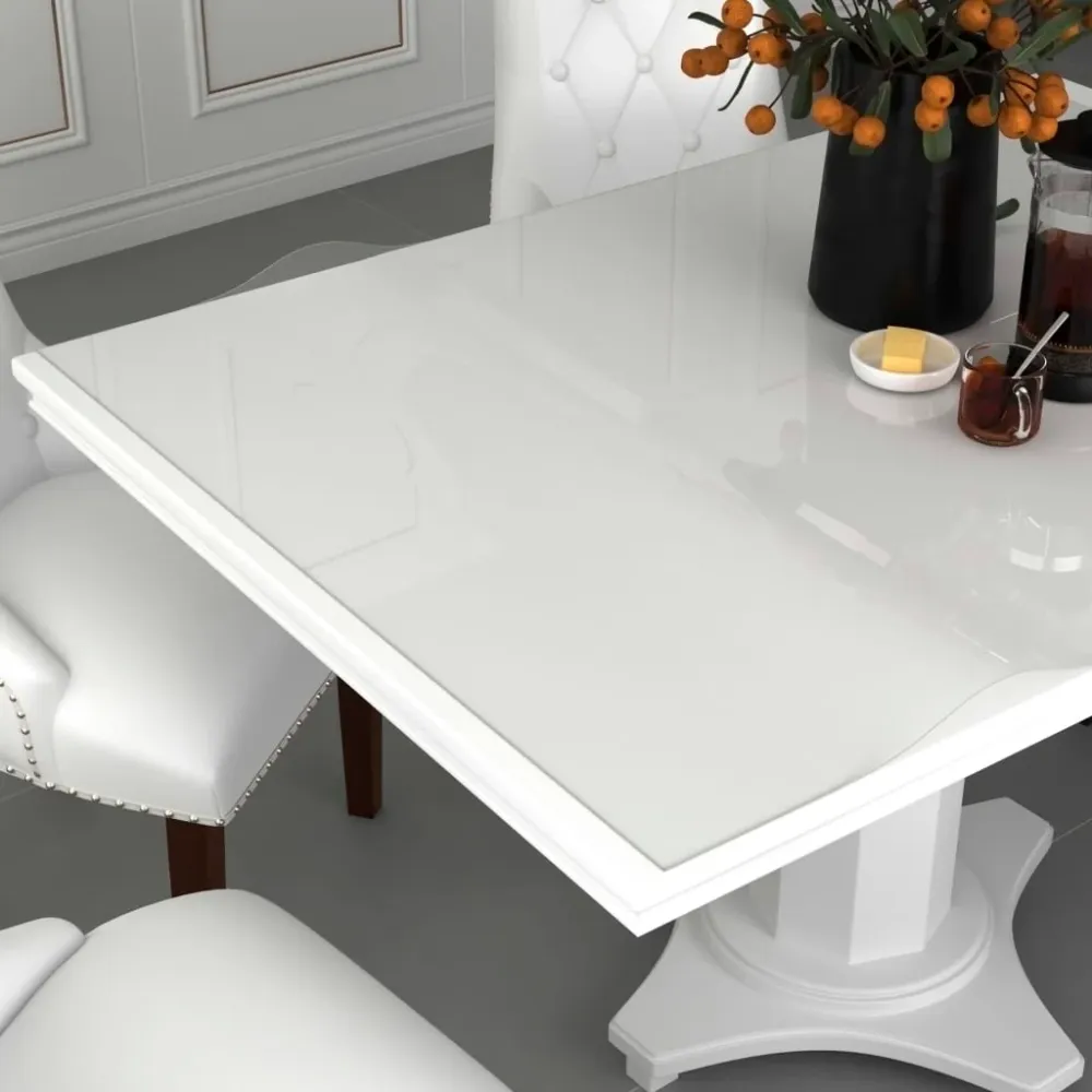 Tafelbeschermer 120x90 cm 1,6 mm PVC transparant vidaXL