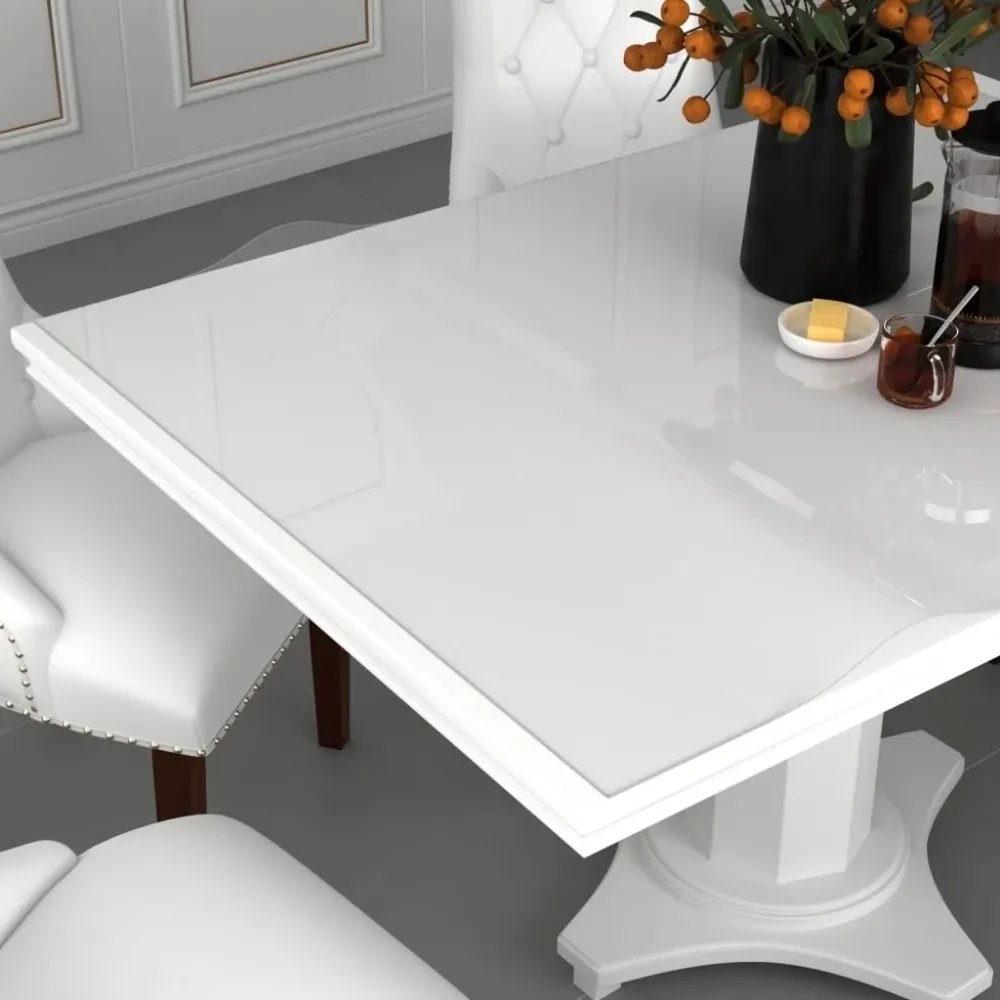 Tafelbeschermer 180x90 cm 1,6 mm PVC transparant vidaXL