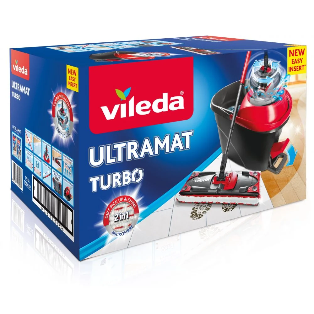 Vileda ultramat turbo vloerwisser systeem