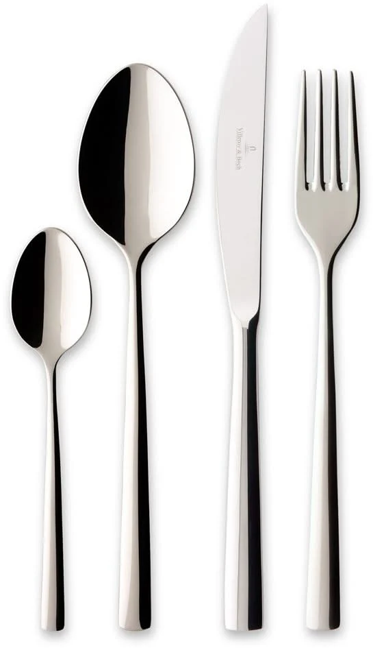 Villeroy & Boch Bestekset Piemont - 18/10 RVS - 16-delig / 4 personen