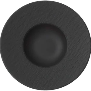 Villeroy & Boch Diep Bord / Pastabord Manufacture Rock - Zwart - ø 28 cm