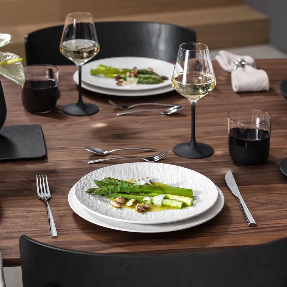 Villeroy & Boch Dinerbord Manufacture Rock - Wit - ø 25 cm