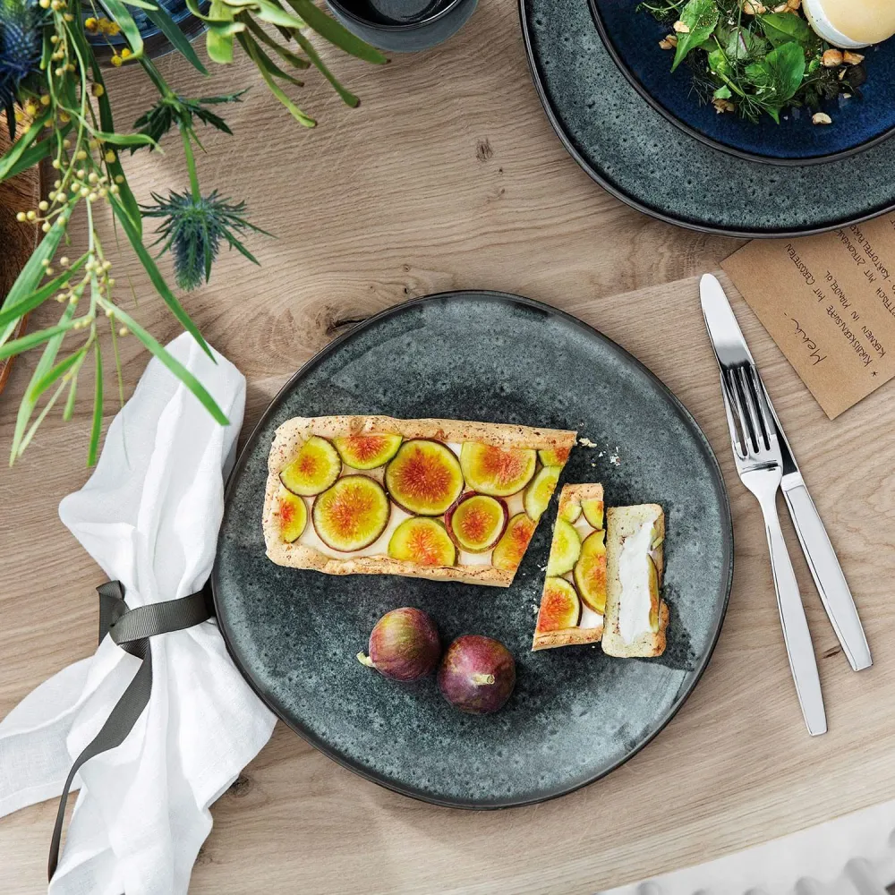 Villeroy & Boch Ontbijtbord / Dessertbord Lave - ø 23 cm - Grijs