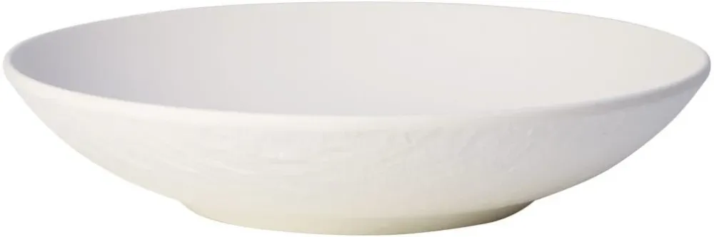 Villeroy & Boch Serveerschaal Manufacture Rock - Wit - ø 23.5 cm