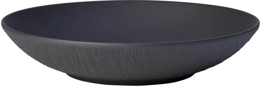 Villeroy & Boch Serveerschaal Manufacture Rock - Zwart - ø 23.5 cm
