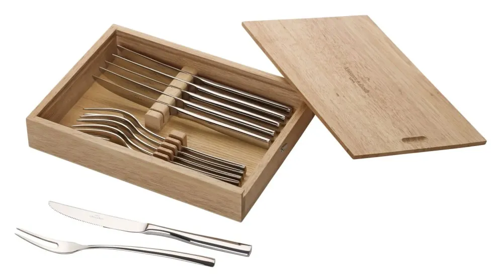 Villeroy & Boch Steakset Piemont - 18/10 RVS - 12-delig