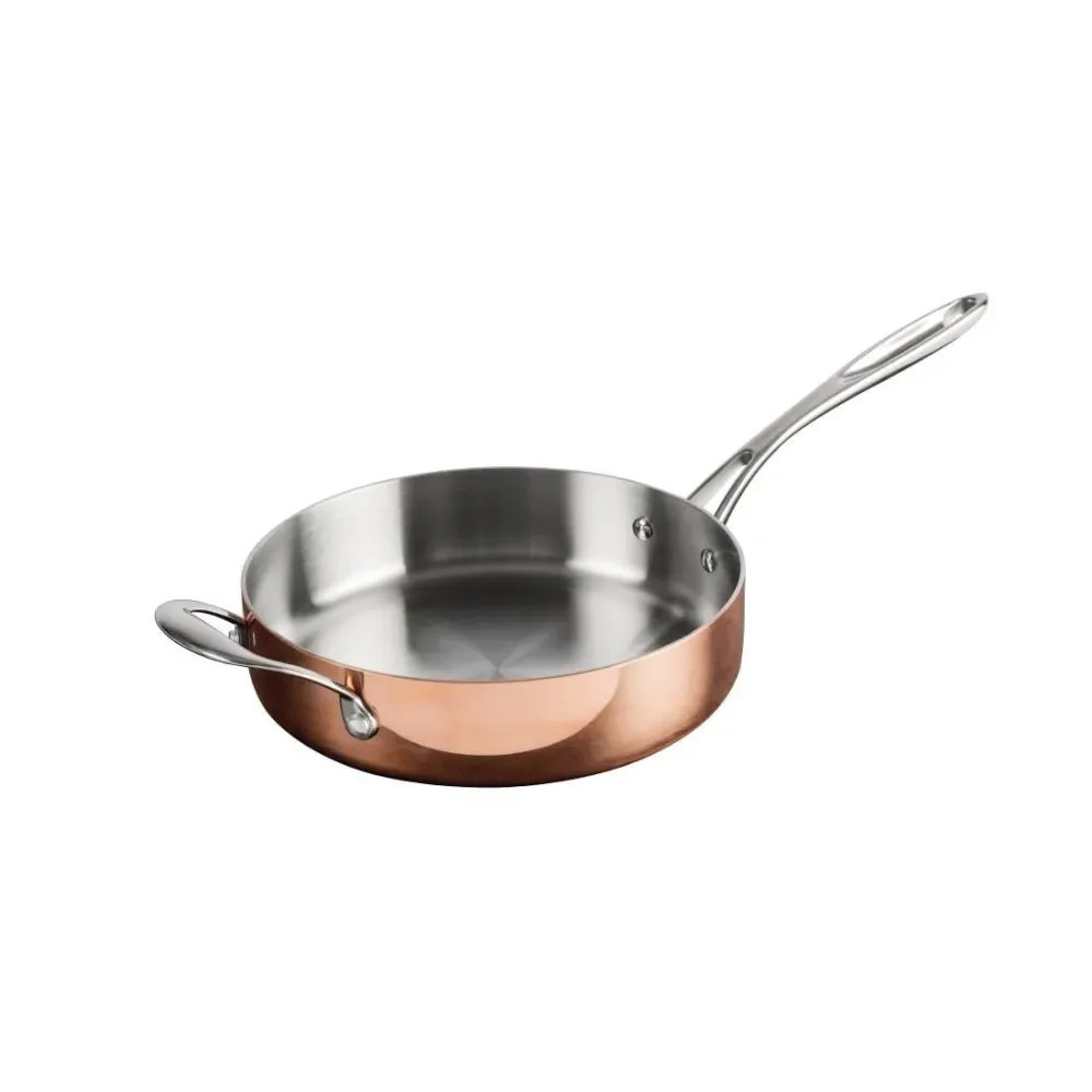 Vogue koperen tri-wall sauteerpan 24cm - VOGUE