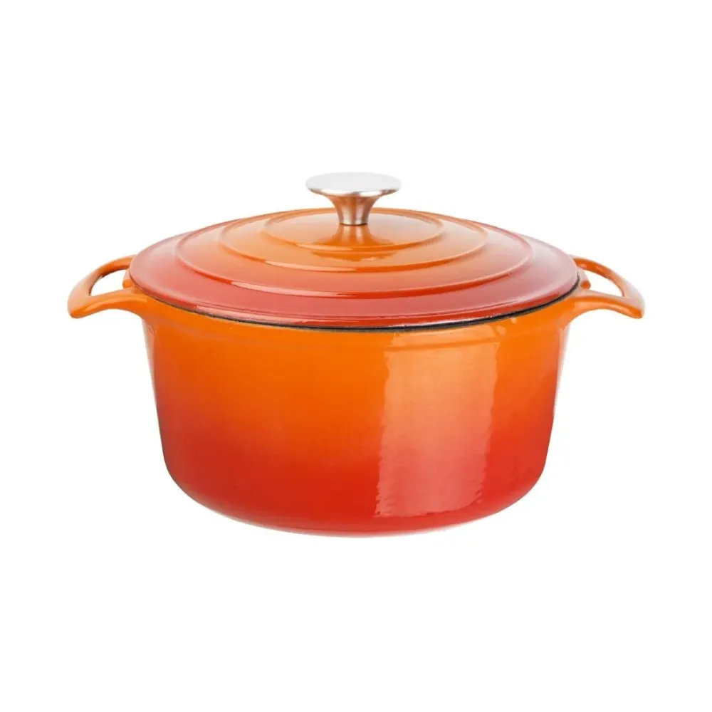 Vogue Oranje Ronde Braadpan 3,2Ltr - GH302