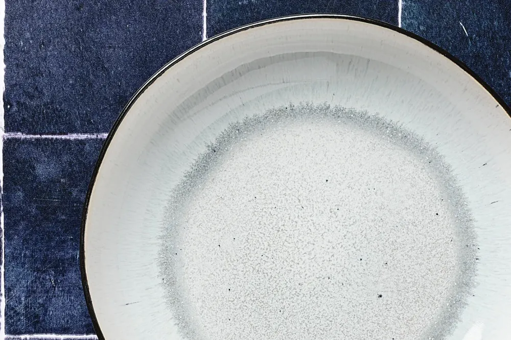 Volledige servies IRIS - 48 stuks - Ivoorwit