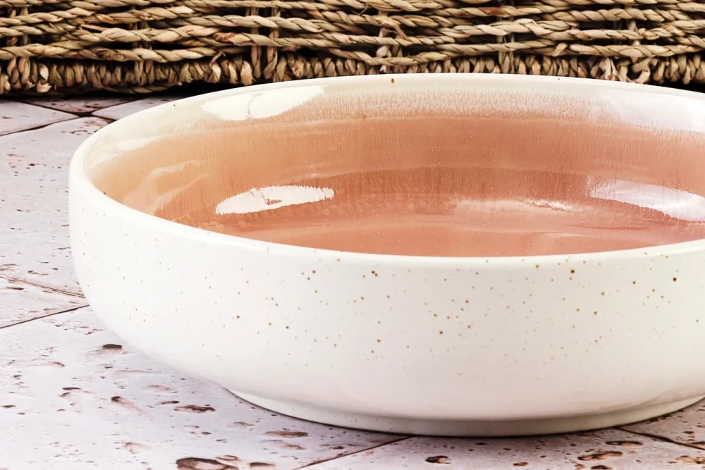 Volledige servies OXYGEN - 42 stuks - Powder pink