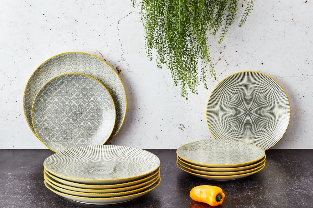 Volledige servies - 42 stuks - Eclipse