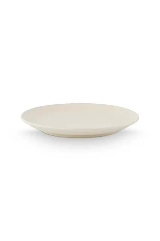 vtwonen Borden - Keramiek - Gebroken wit - 24cm - Set van 2