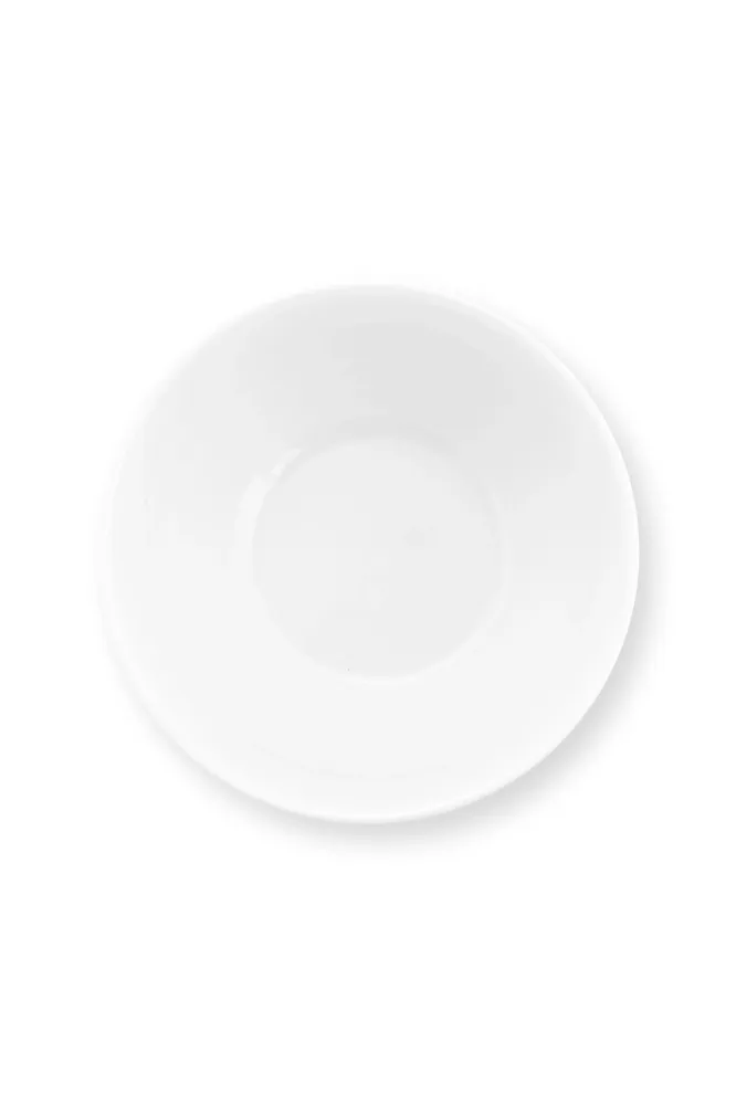vtwonen painted kom - blauw, wit - 20.5cm