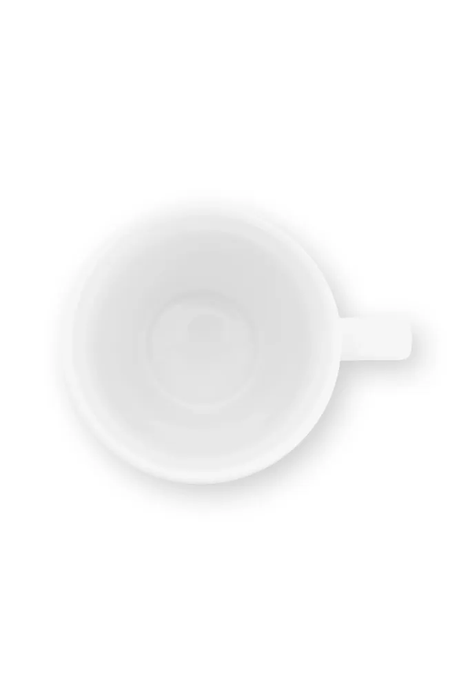 vtwonen - Painted Mok met oor - Serviesset van 4 - 275ml