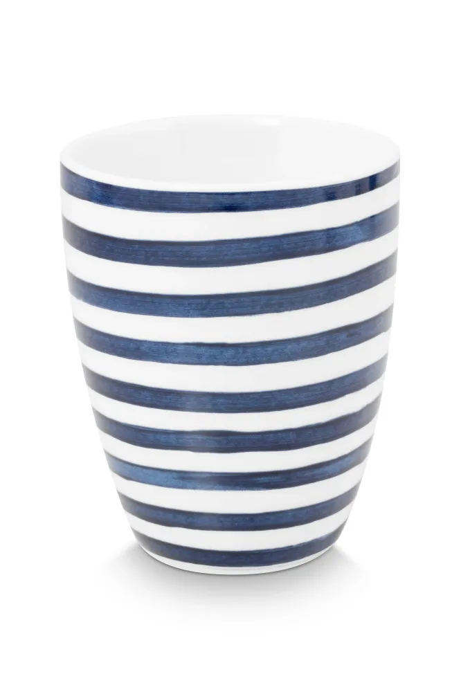 vtwonen - Painted Mok zonder oor - Serviesset van 4 - 425ml