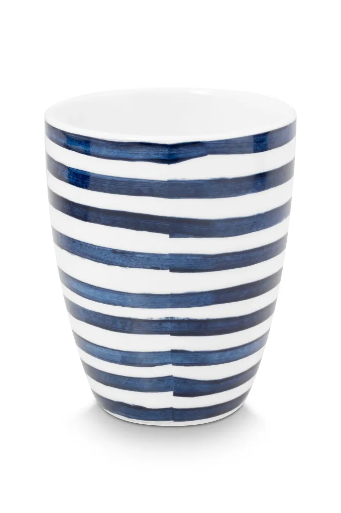 vtwonen - Painted Mok zonder oor - Serviesset van 4 - 425ml