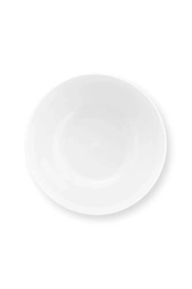 vtwonen - Painted Slakom - Blauw, Wit - Porselein - 23.5cm