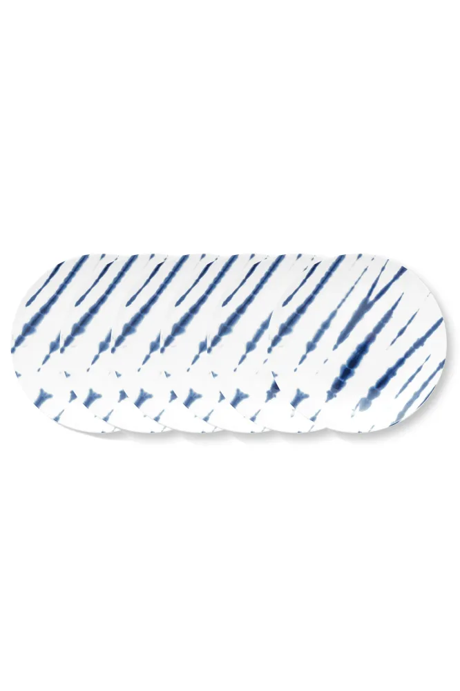 vtwonen - Tie-Dye Gebaksbordjes - Serviesset van 6 - 15cm