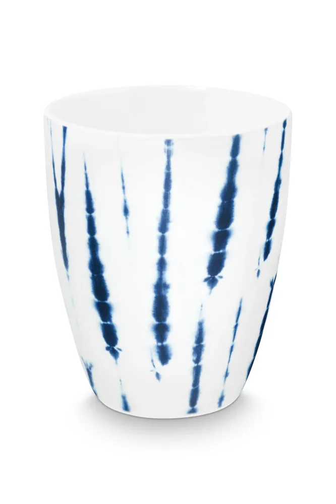 vtwonen - Tie-Dye Mok zonder oor - Serviesset van 4 - 425ml