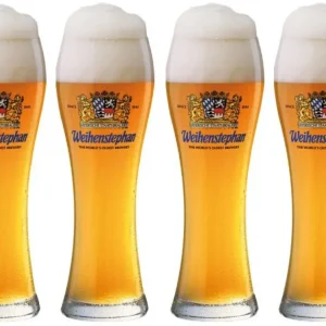 Weihenstephaner Bierglazen Weizen - 500 ml - 4 stuks