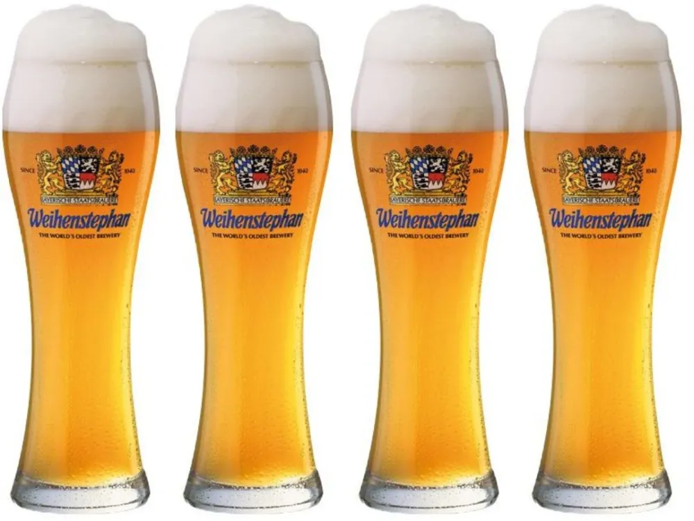 Weihenstephaner Bierglazen Weizen - 500 ml - 4 stuks
