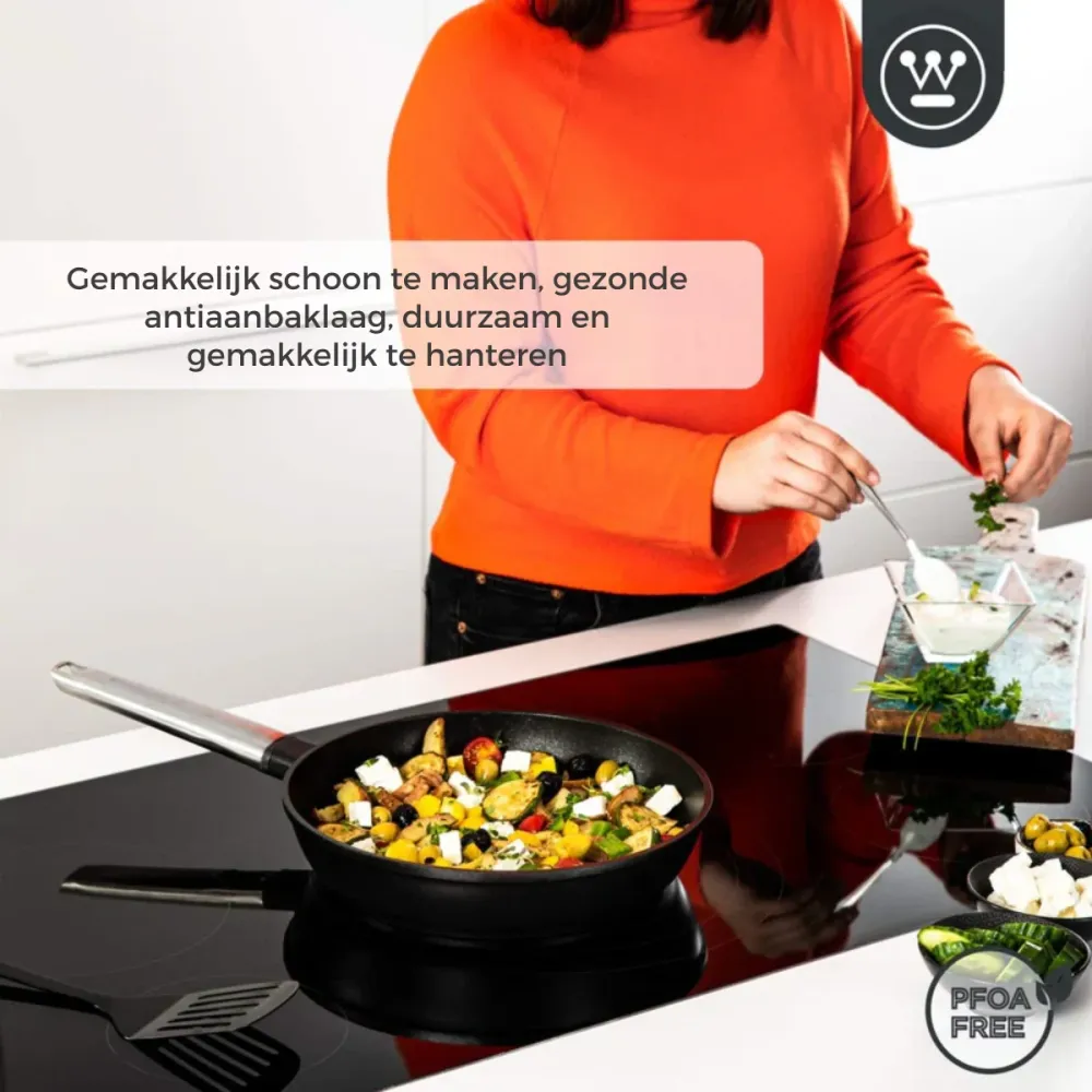 Westinghouse Koekenpan Performance Blissful Black ø 28 cm - standaard anti-aanbaklaag