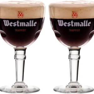 Westmalle Bierglazen Trappist - 330 ml - 2 stuks