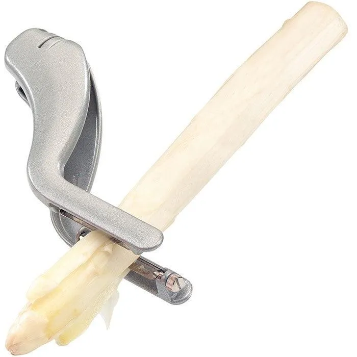 Westmark peel-Star dubbele dunschiller uit aluminium en rvs 19.2x5x3.1cm (12st./disp.)